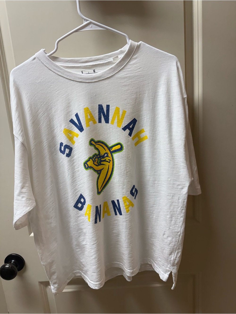🍌⚾️ Savannah Bananas Tee with Yellow & Blue Graphic